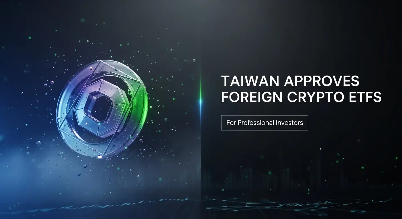 Taiwan Approves Foreign Crypto ETFs for Professional Investors