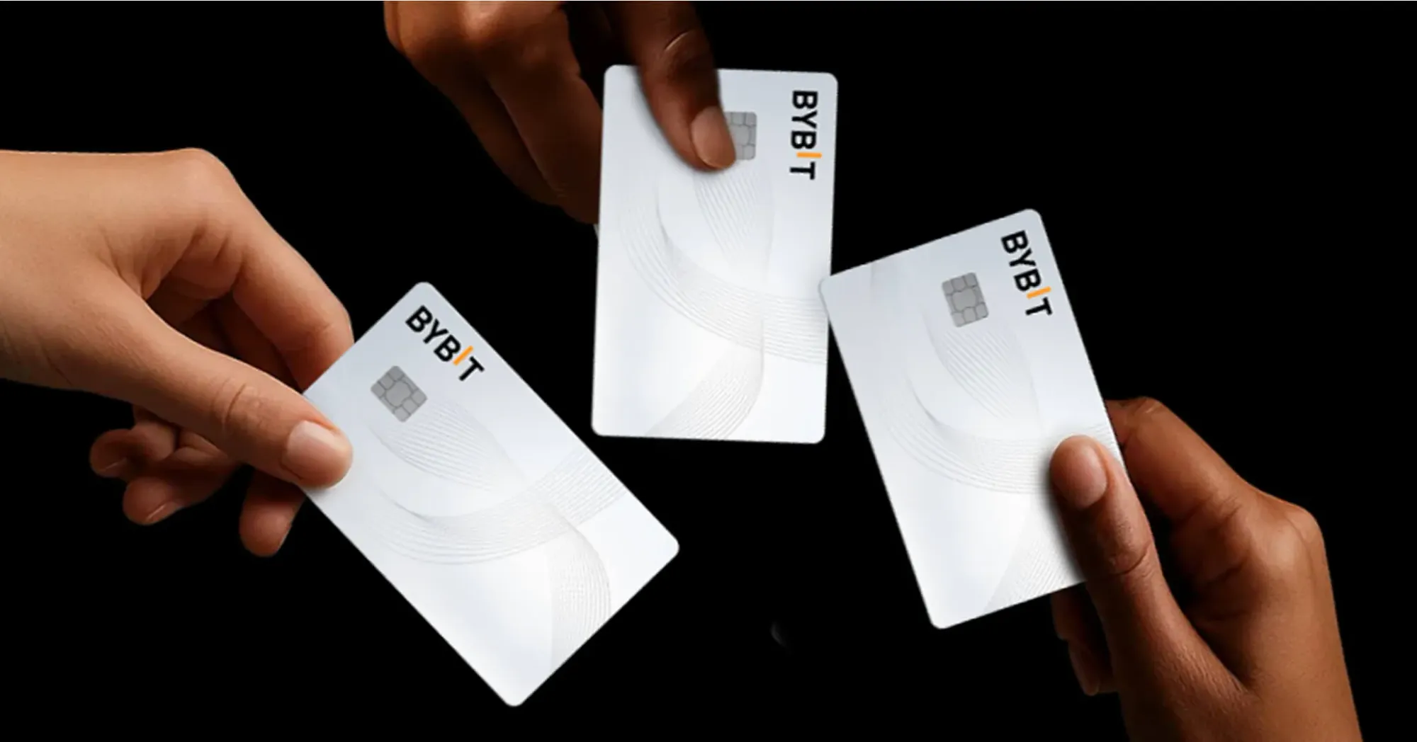 Sharp, high-contrast image with black background and focused overhead lighting. Minimal palette of whites, skin tones, and logo accents. Smooth, realistic rendering with precision and clarity.