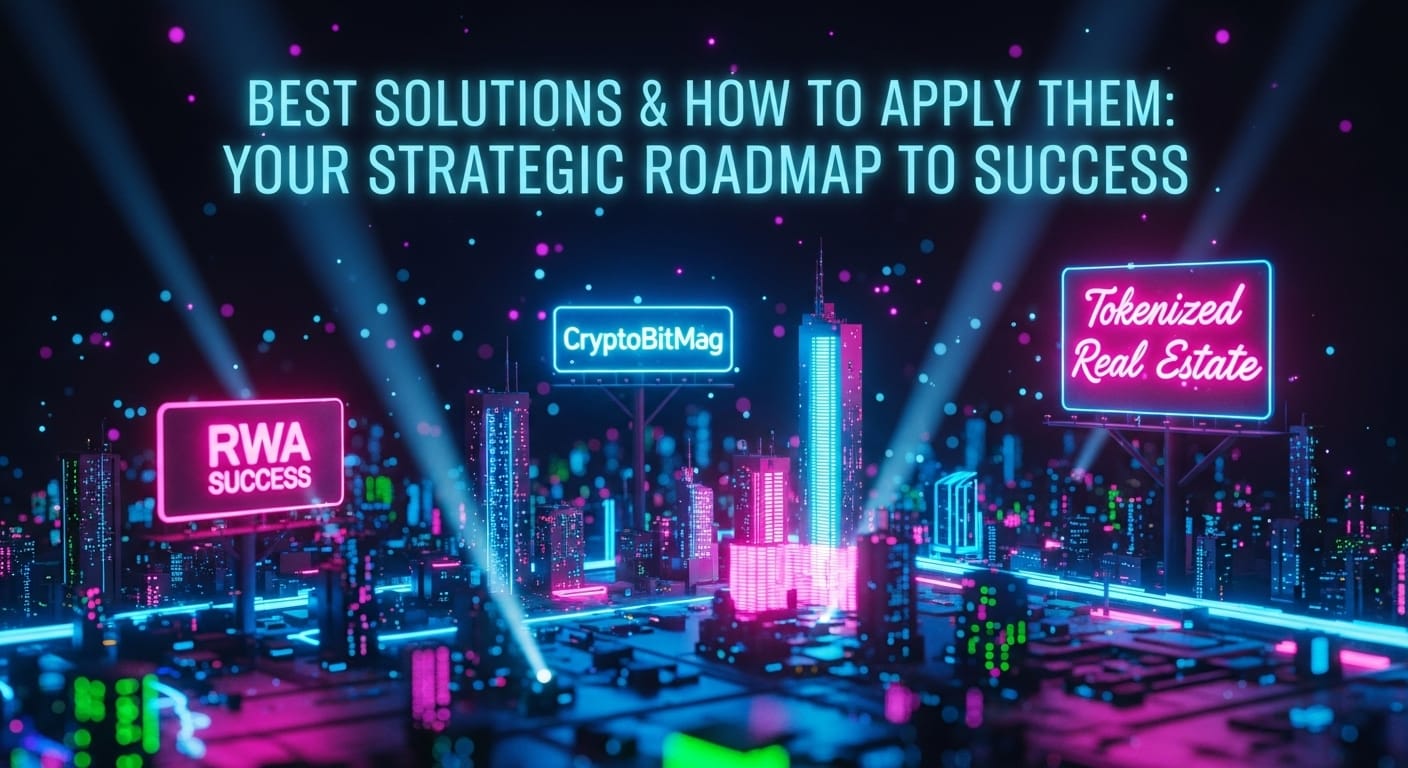 Strategic roadmap image linking wrapper choice, compliance rails, liquidity design, and verifiable data into a repeatable investor playbook.