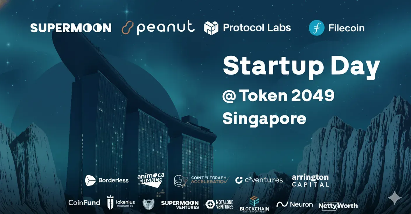 Startup Day Singapore: Peanut Trade, Protocol Labs & Supermoon Unite Builders and VCs